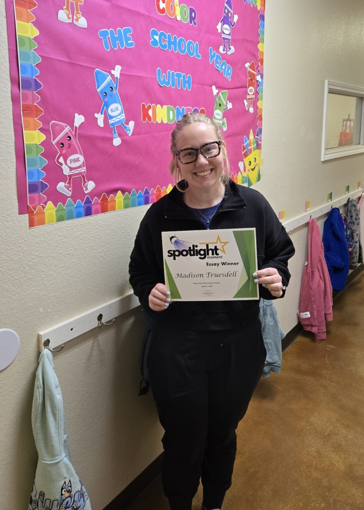 Madison Truesdell - Child Care Spotlight Moment